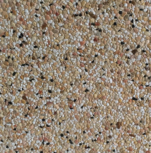 水洗石厂家分享 彩色水洗石饰面制作工艺——以上海汇辽建筑装饰工程有限公司机械设备及配件为例